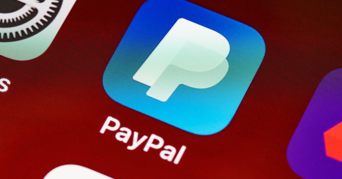 PayPal app icon on a smartphone screen